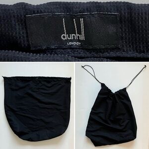 Dunhill London Large Dust Bag ,Black, Drawstring Closure, 23H X 28.5W inches